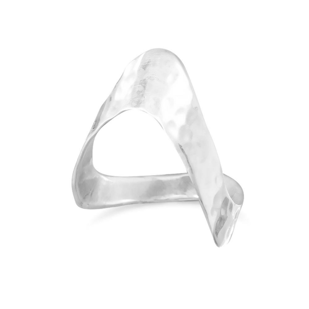V shape ring 925